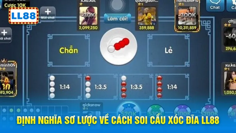 Định nghĩa sơ lược về cách soi cầu xóc đĩa LL88