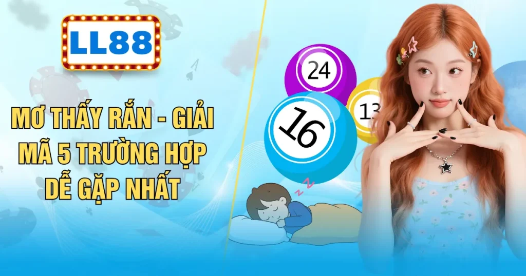Mơ Thấy Rắn - Giải Mã 5 Trường Hợp Dễ Găp Nhất