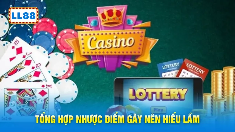 Tổng hợp nhược điểm gây nên hiểu lầm